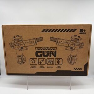 NIB-Electric Water Gun Automatic Squirt Guns Soaker with Long Range‎ For Kids
